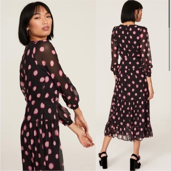 SALONI Isa Ruffle Dress - Picture 10 of 10